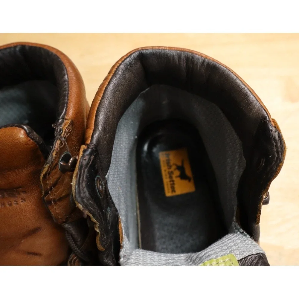 Irish Setter Gore-Tex Soft Paws Chukka Mens Leather‎ Work Boots Size 8.5 D Brown